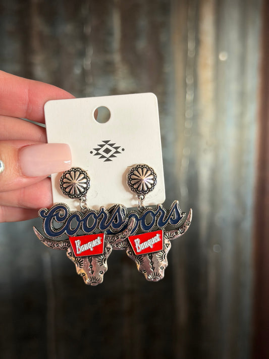 Beer Earrings