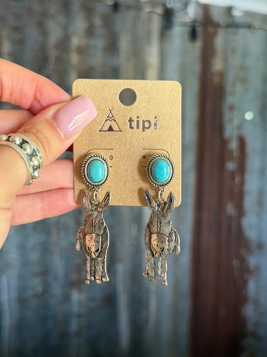 Donkey Earrings