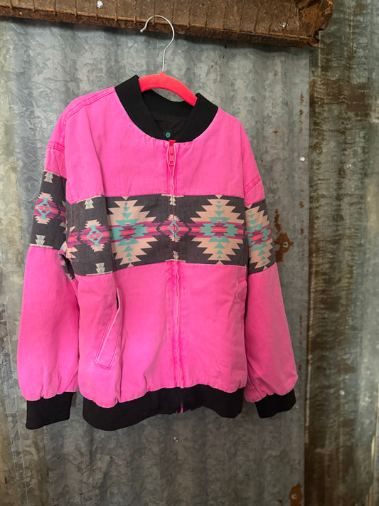 Kids - bomber jacket - pink
