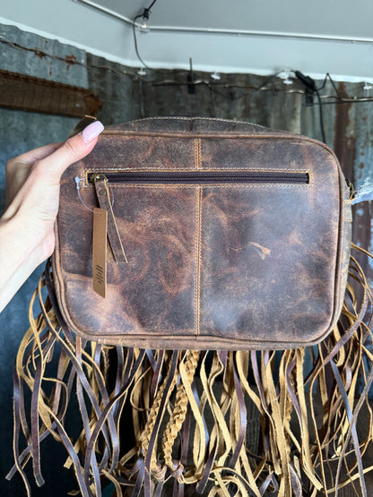 Cowhide Fringe Purse / Crossbody