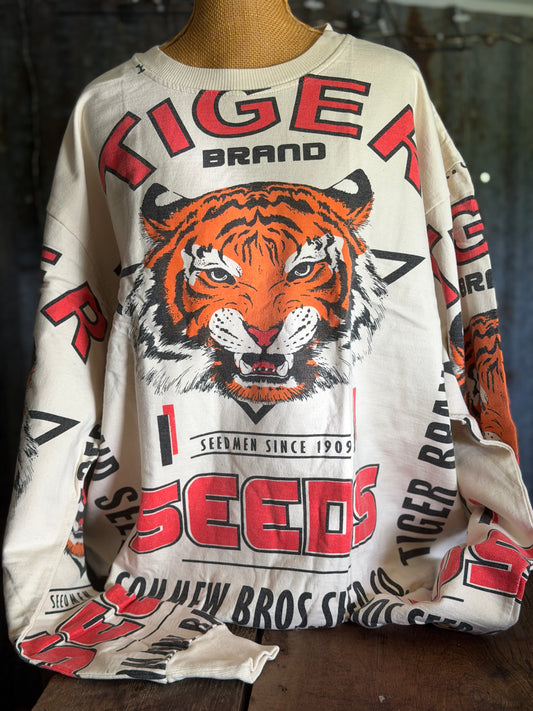 Vintage Feed Crewneck - Tiger