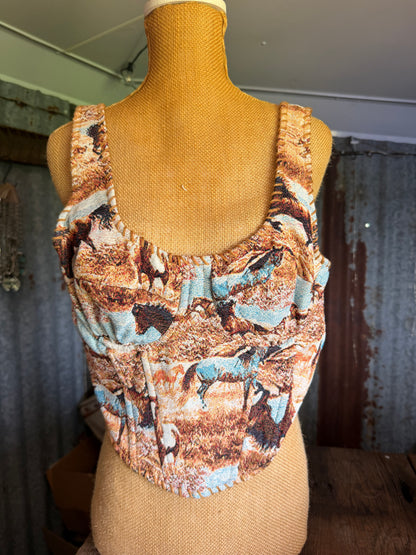 Wild West Corset Top