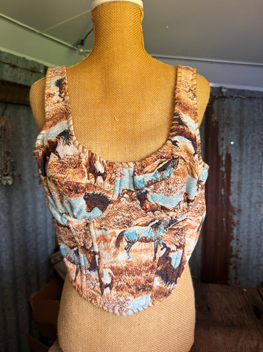 Wild West Corset Top