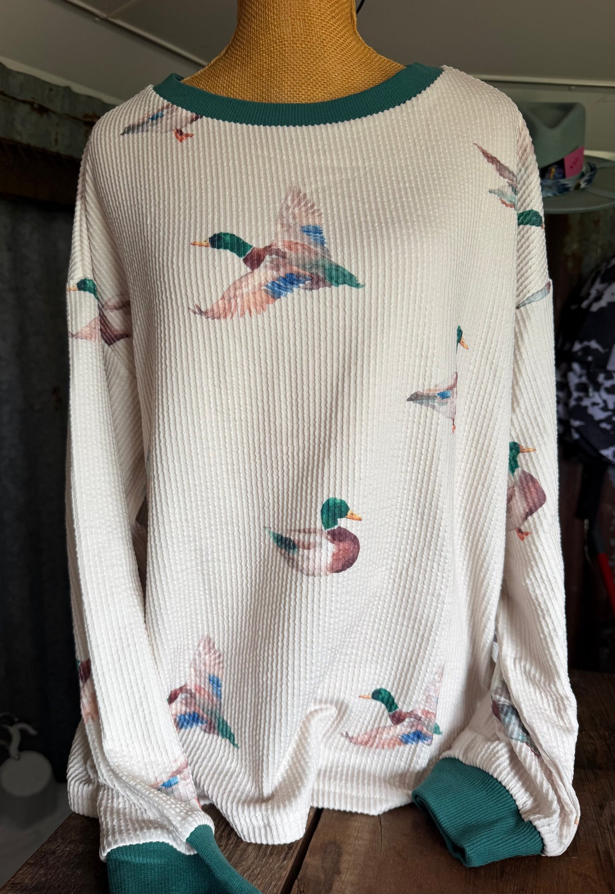 Mallard Ribbed Long Sleeve