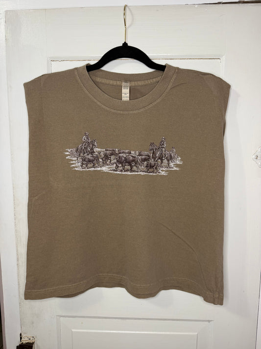 Cattle Drive Crop Tank