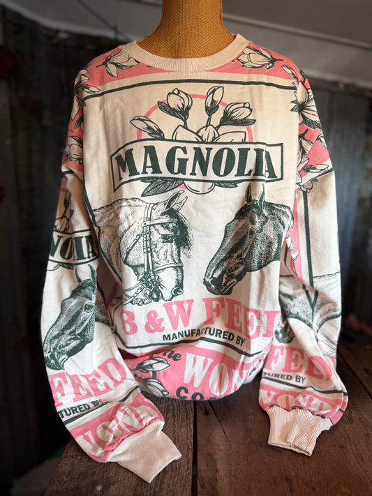 Vintage Feed Crewneck - Horse