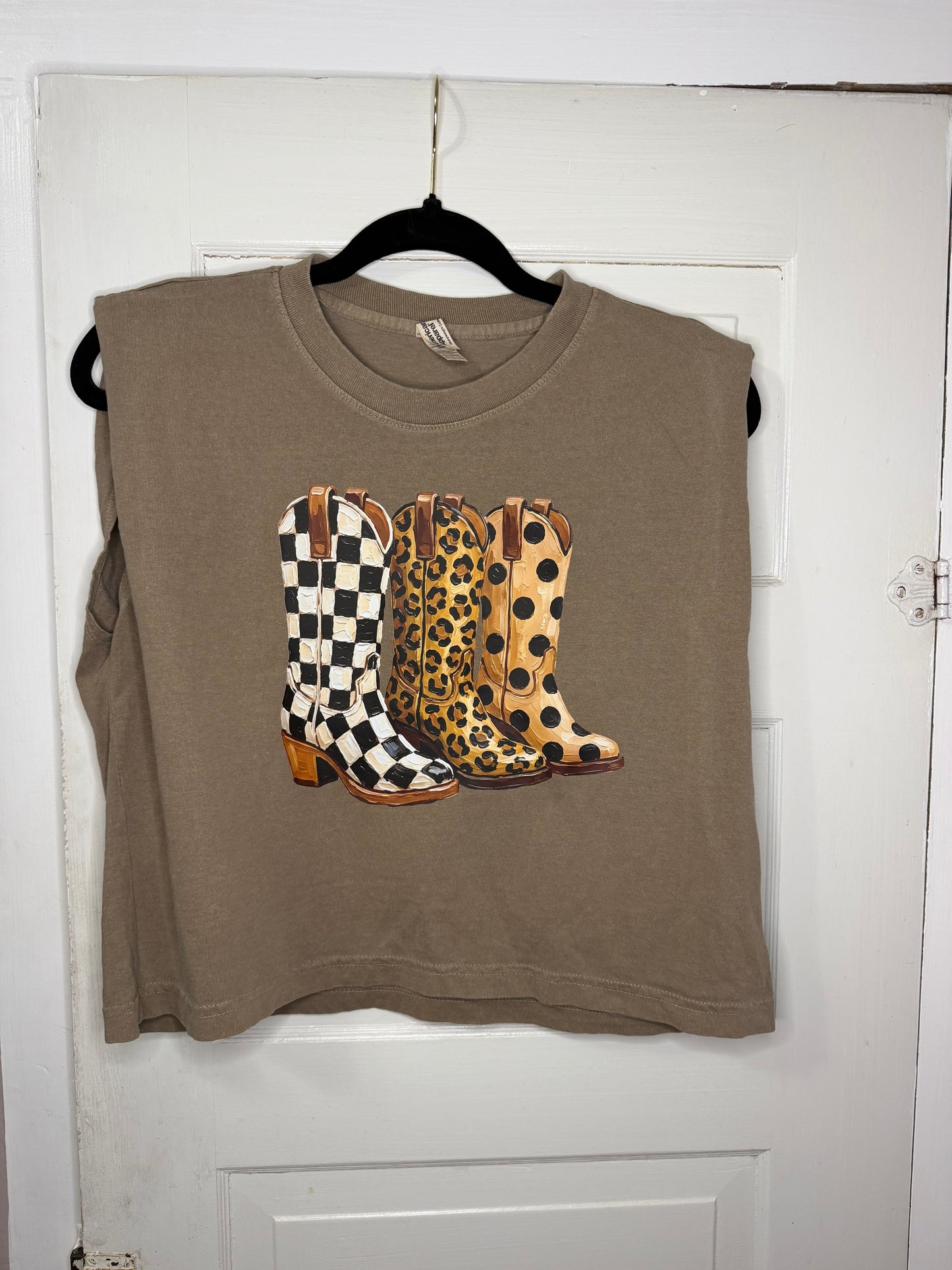 Boot Crop Tank