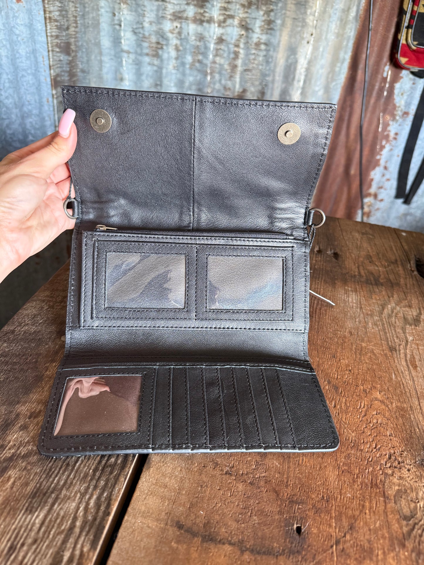 Trifold Wallet - Crossbody