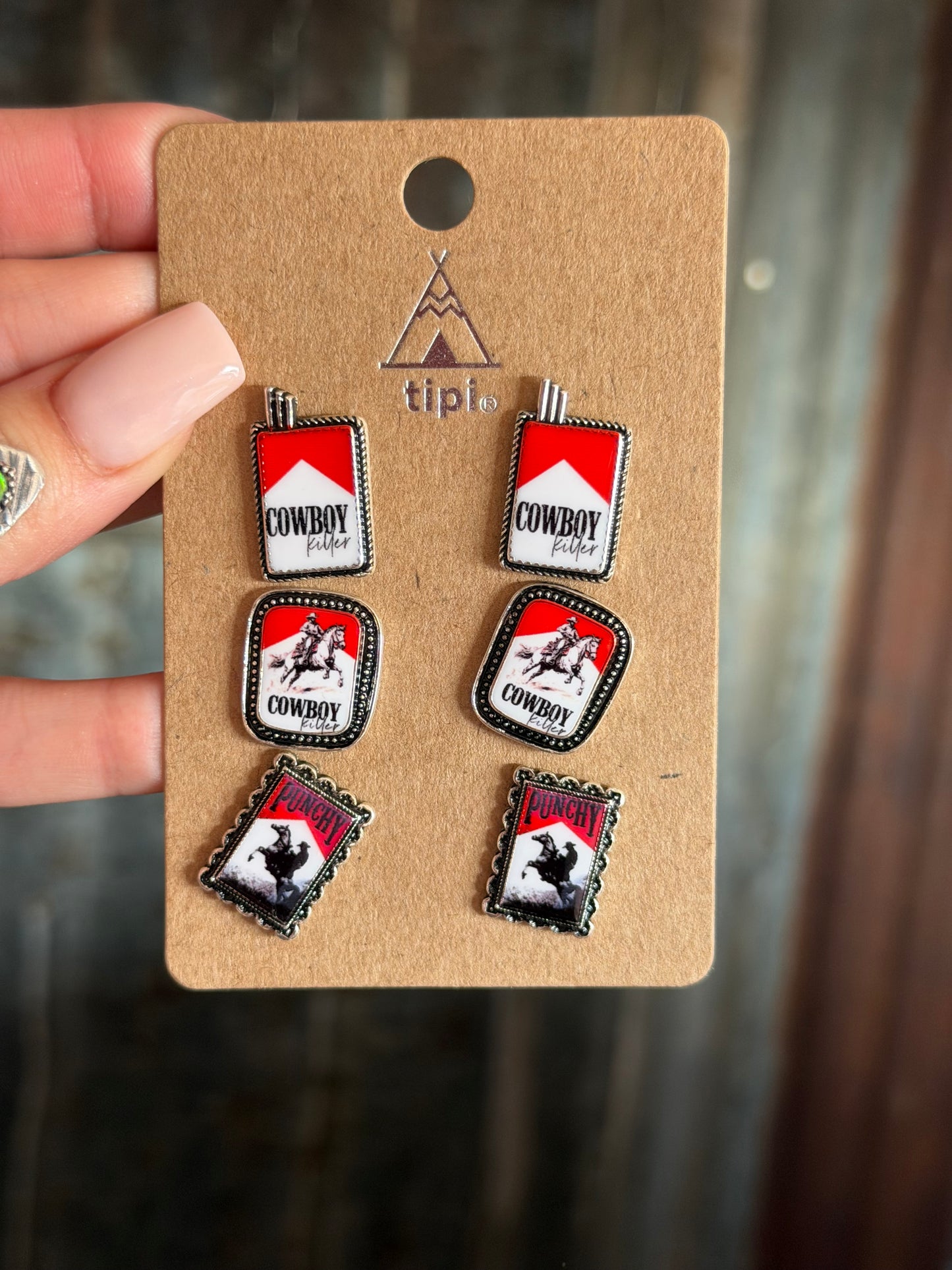 Earring Set - Cowboy