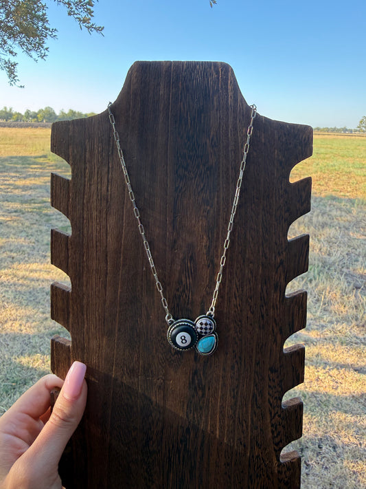 8 Ball Necklace