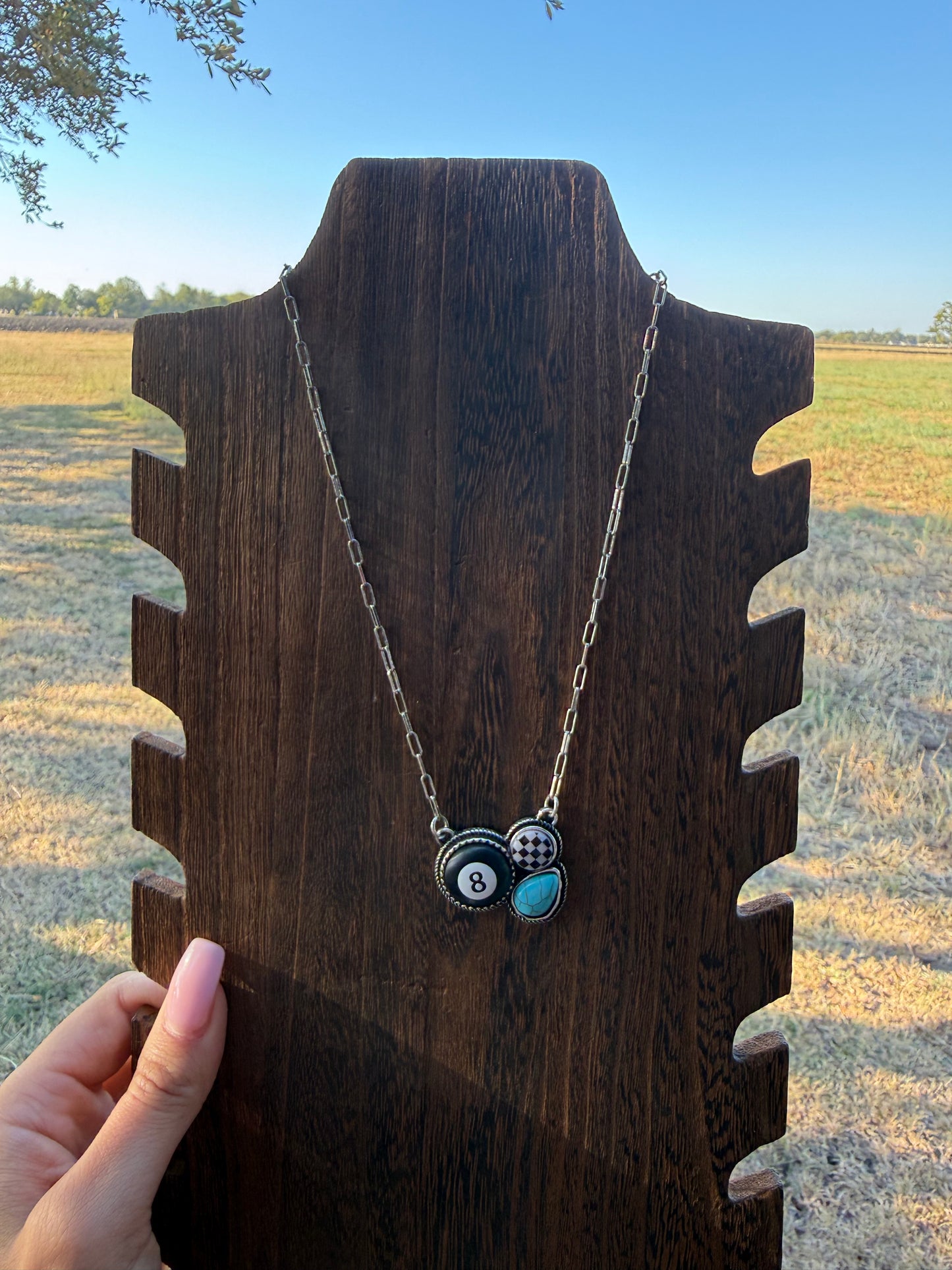 8 Ball Necklace