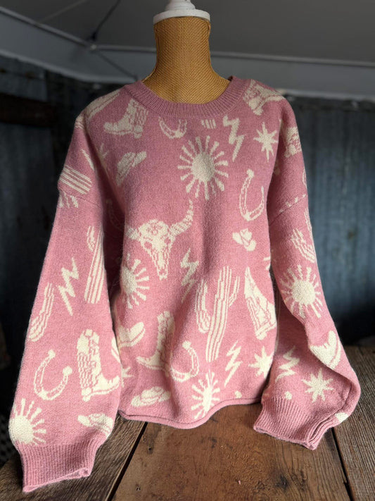 Southwest Sweater - Plus