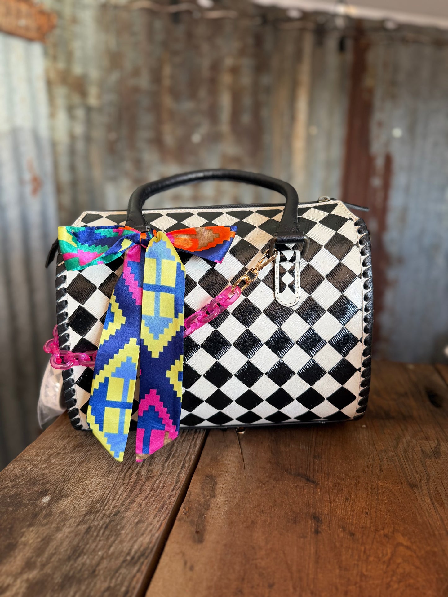 Checkered Speedy - Medium