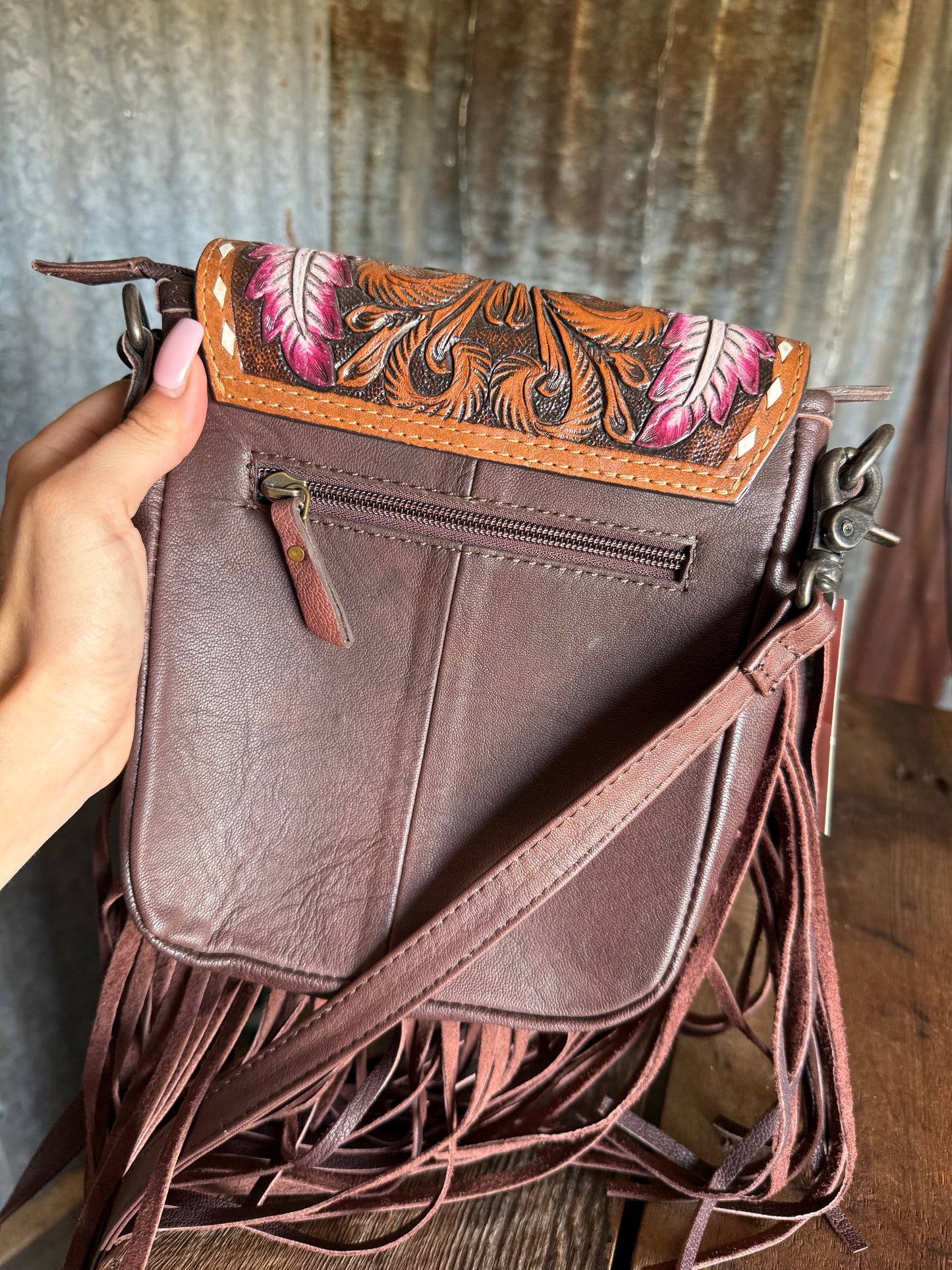 Fringe Crossbody