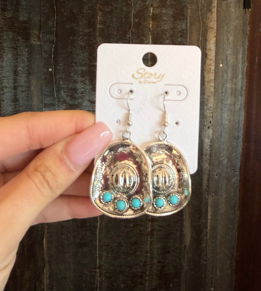 Cowboy Hat Earrings