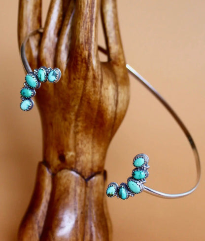 Turquoise Open Choker Necklace - Authentic