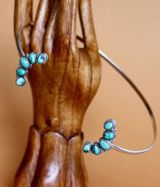 Turquoise Open Choker Necklace - Authentic