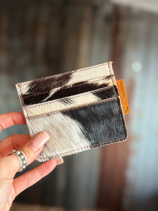 Cowhide Card Wallet