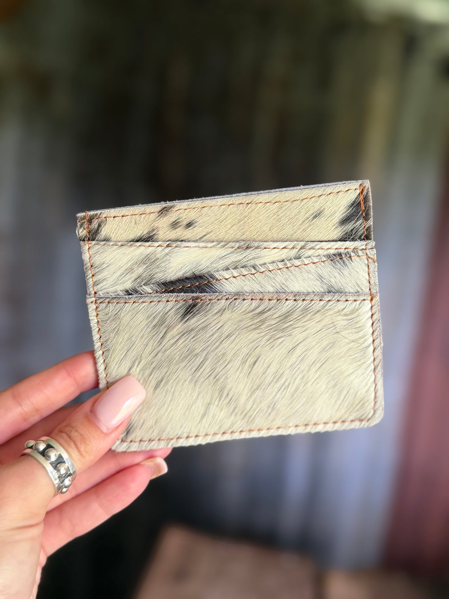Cowhide Card Wallet