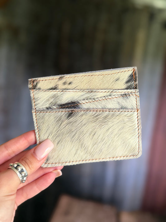 Cowhide Card Wallet