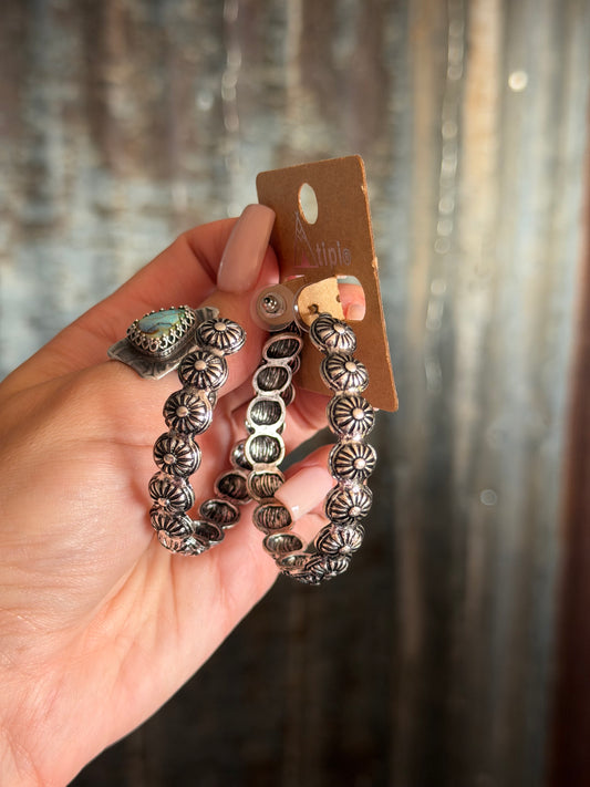 Hoop Earrings - Circles