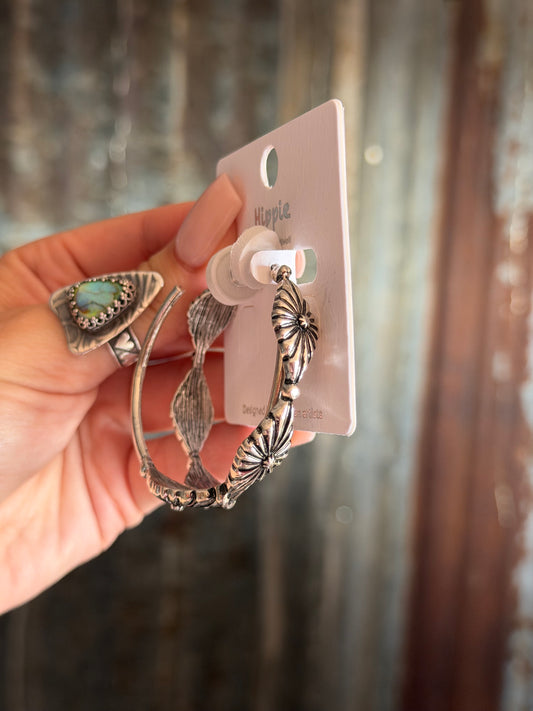 Hoop Earrings - Ovals