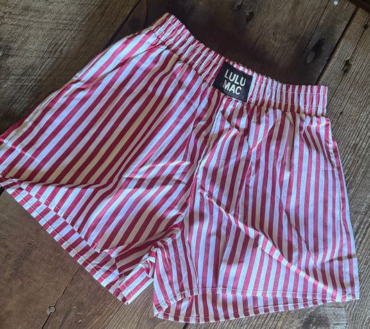 Boxer Shorts - Red/White Stripe