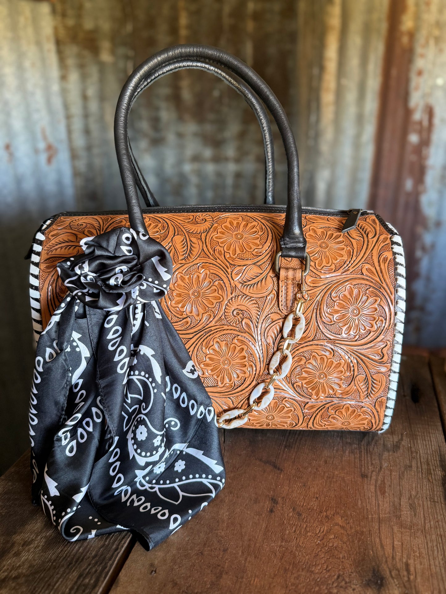 Wild West Tooled Speedy - Large