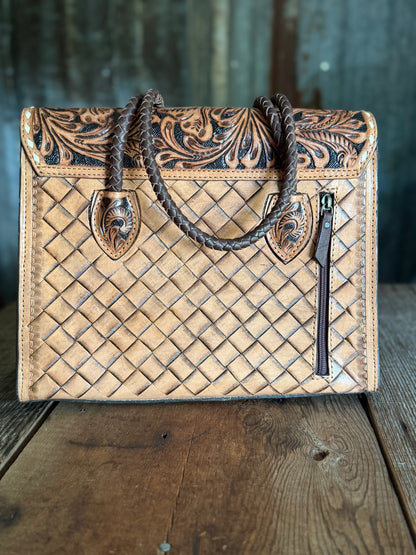 Tooled Tilly Purse or Crossbody