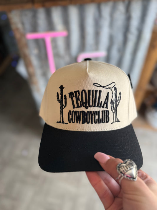 Tequila Cowboy Club Cap - Black