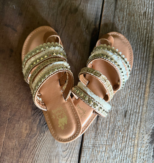Boho Sandals - Champagne