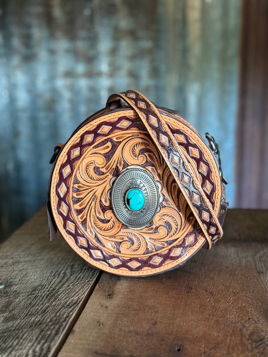 Canteen Crossbody - Turquoise