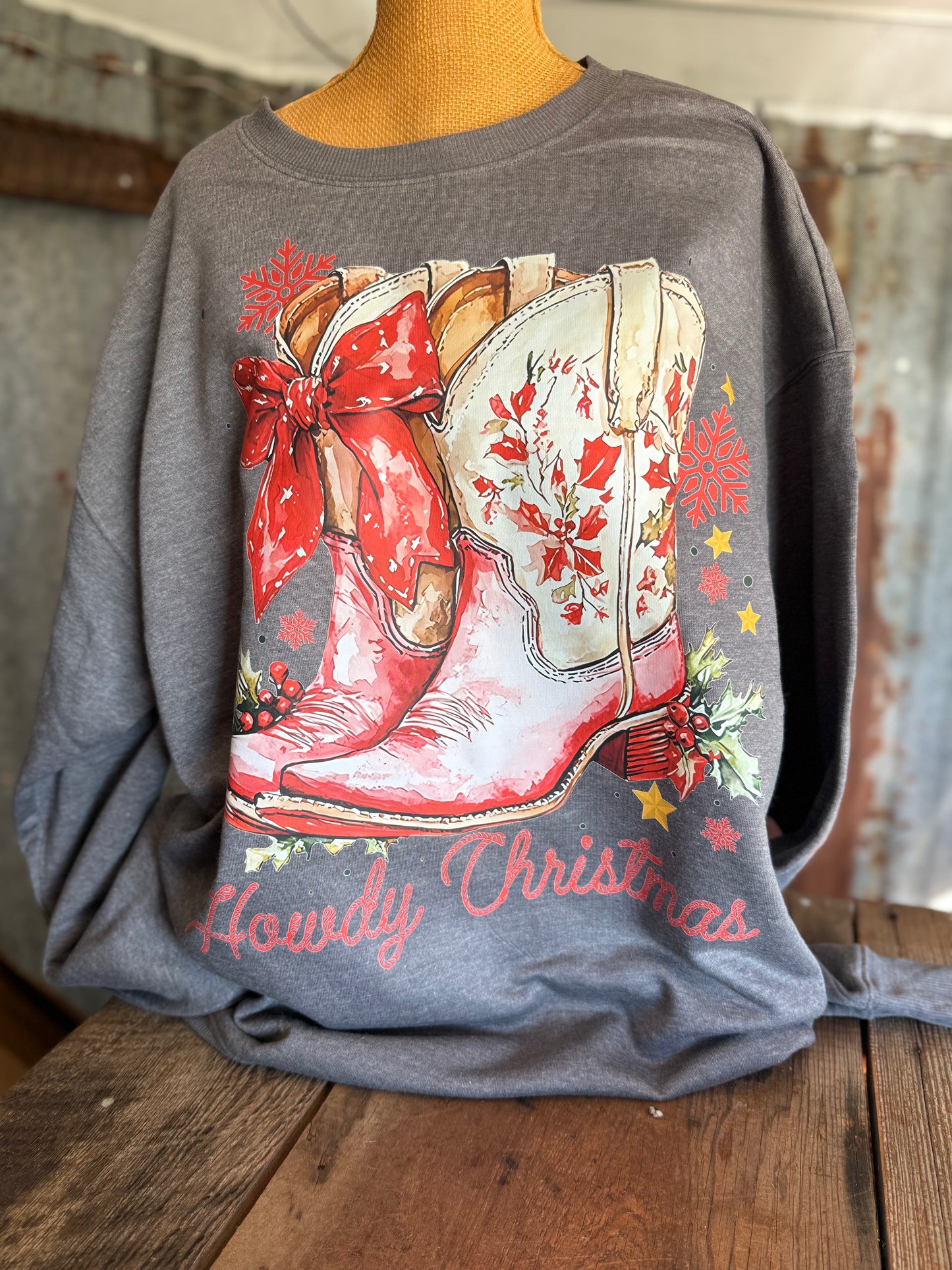 Howdy Christmas Sweatshirt