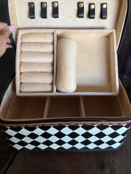 Large Jewelry Box - Checkered