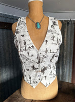 Wild West Crop Vest
