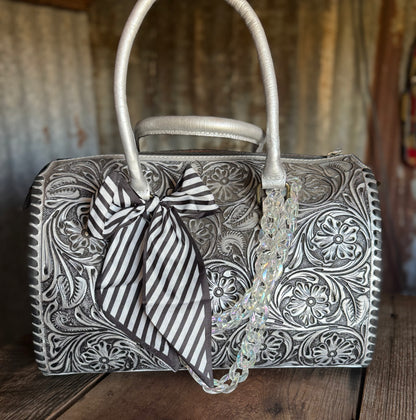 Silver Lady Tooled Speedy - Large