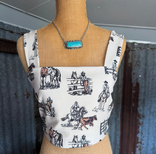 Go West Crop Top