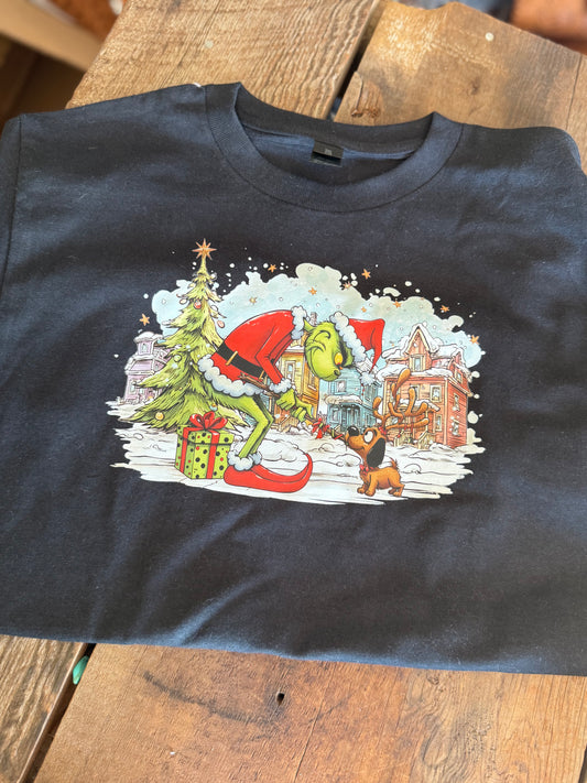 Grinch Tee - Youth M