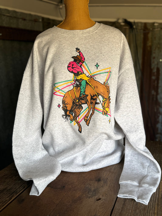 Retro Cowboy Sweatshirt