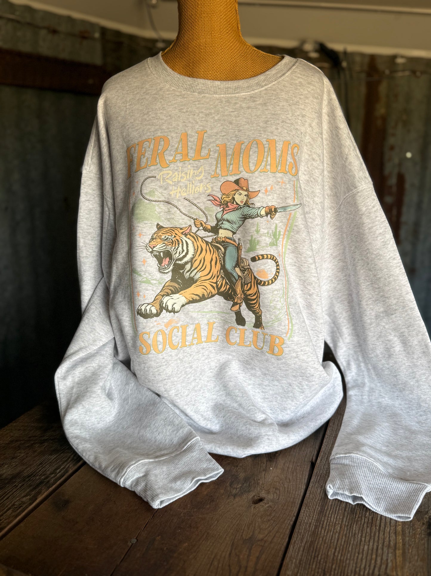Feral Moms Social Club Sweatshirt - XL