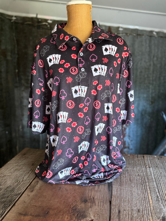 Lucky Gambler Party Polo