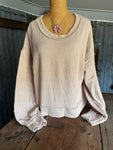 Ribbed Long Sleeve - Oatmeal