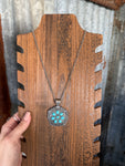 Round Turquoise Necklace