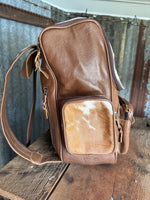 Cowhide Backpack