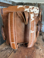 Cowhide Backpack
