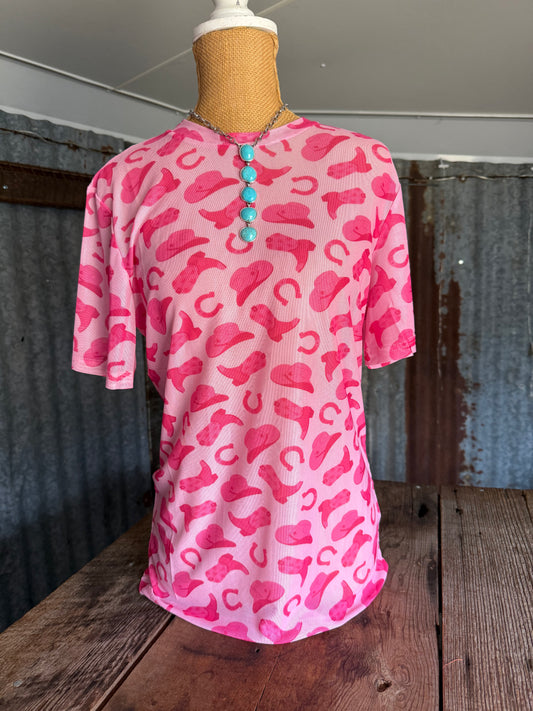 Western Mesh Top