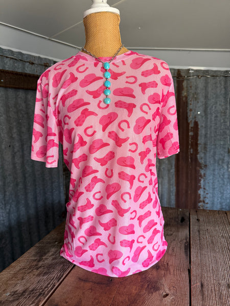Western Mesh Top
