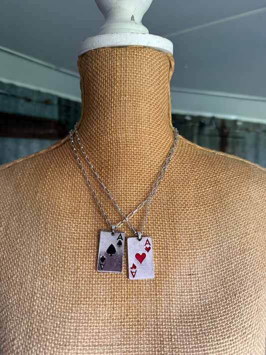 Card Necklaces