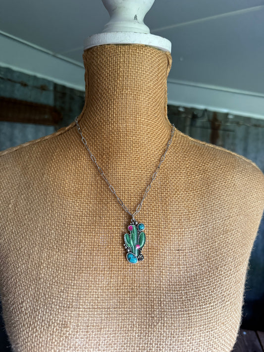 Cactus Necklace