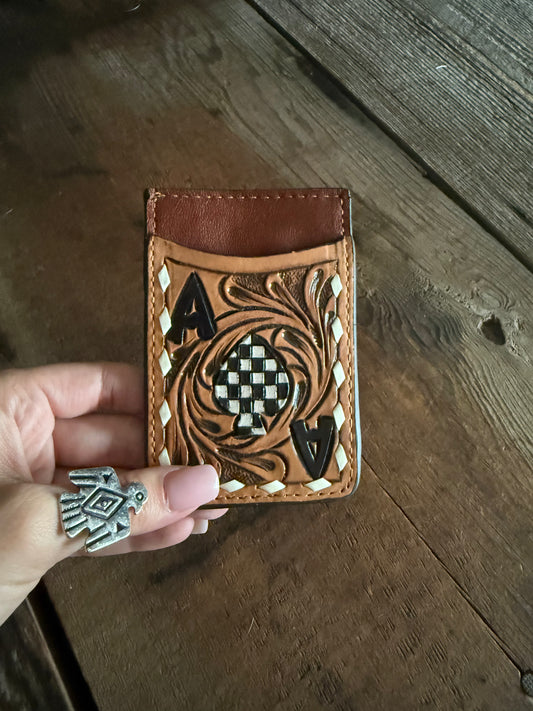 Ace of Spade Card Holder